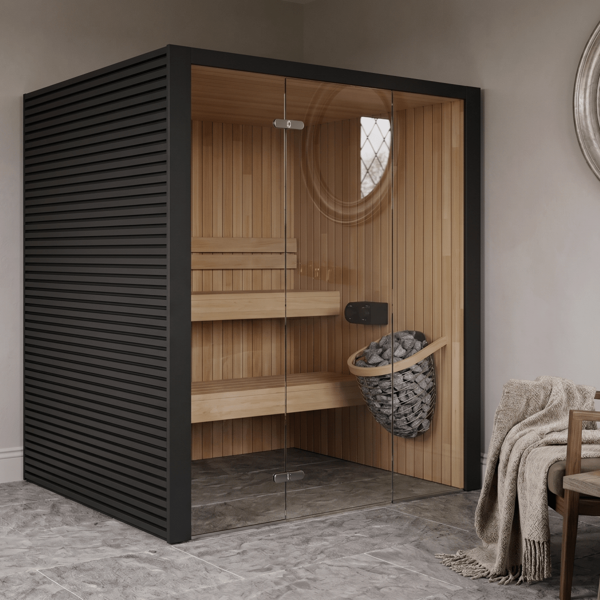 Celsium Tyra Mini Indoor Sauna in