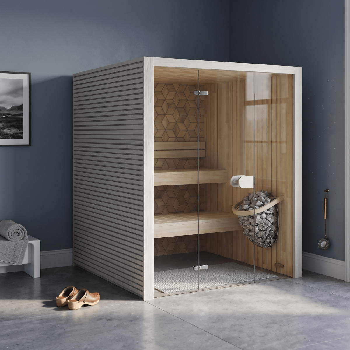 Celsium Tyra Mini Indoor Sauna in