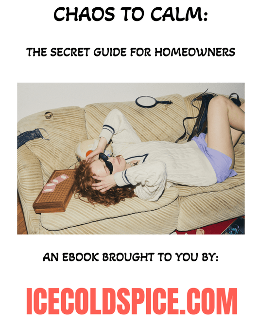 "Chaos To Calm: Secret Guide For Homeowners" Book in