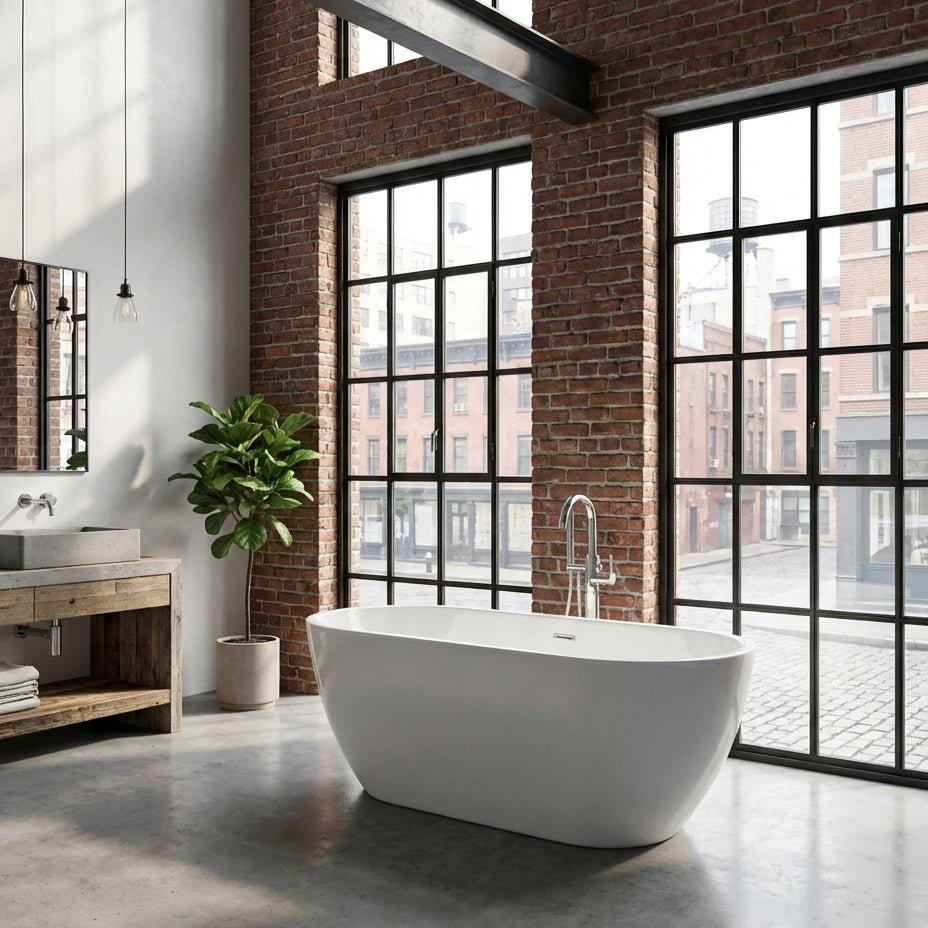Charlotte Edwards Belgravia Double Ended Oval Freestanding Bathtub in Gloss Black