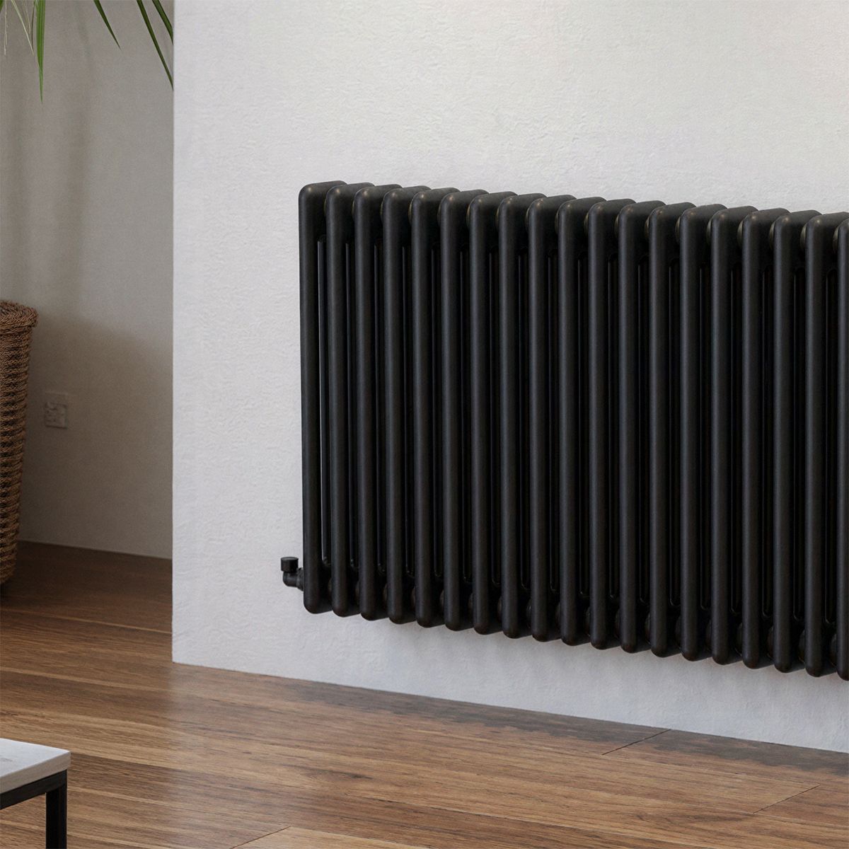 Ice Cold Spice Portland Horizontal 3 Column Radiator in Black