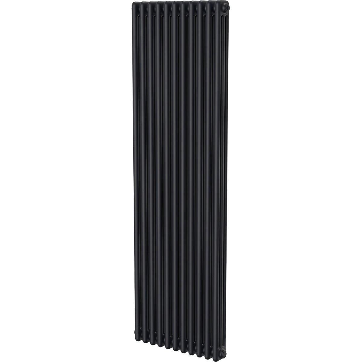 Ice Cold Spice Hudson Vertical 3 Column Radiator in Black