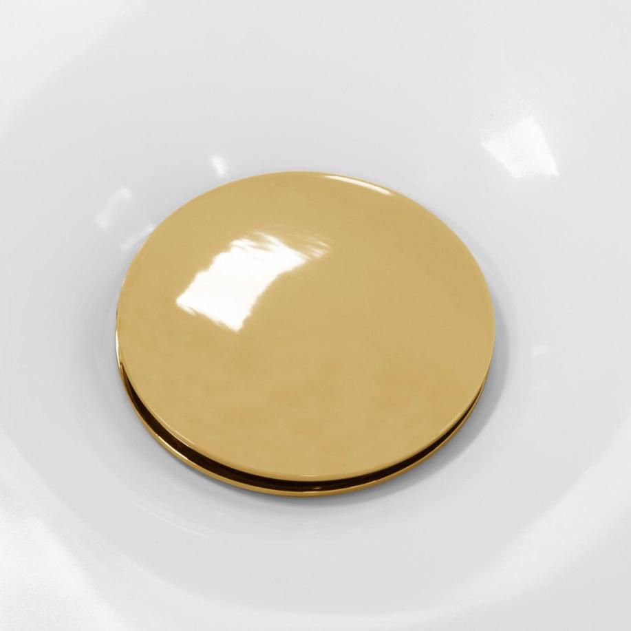 Hurlingham Click Clack Bath Waste With Overflow - Ice Cold Spice | Brass H900 x W52 x D580