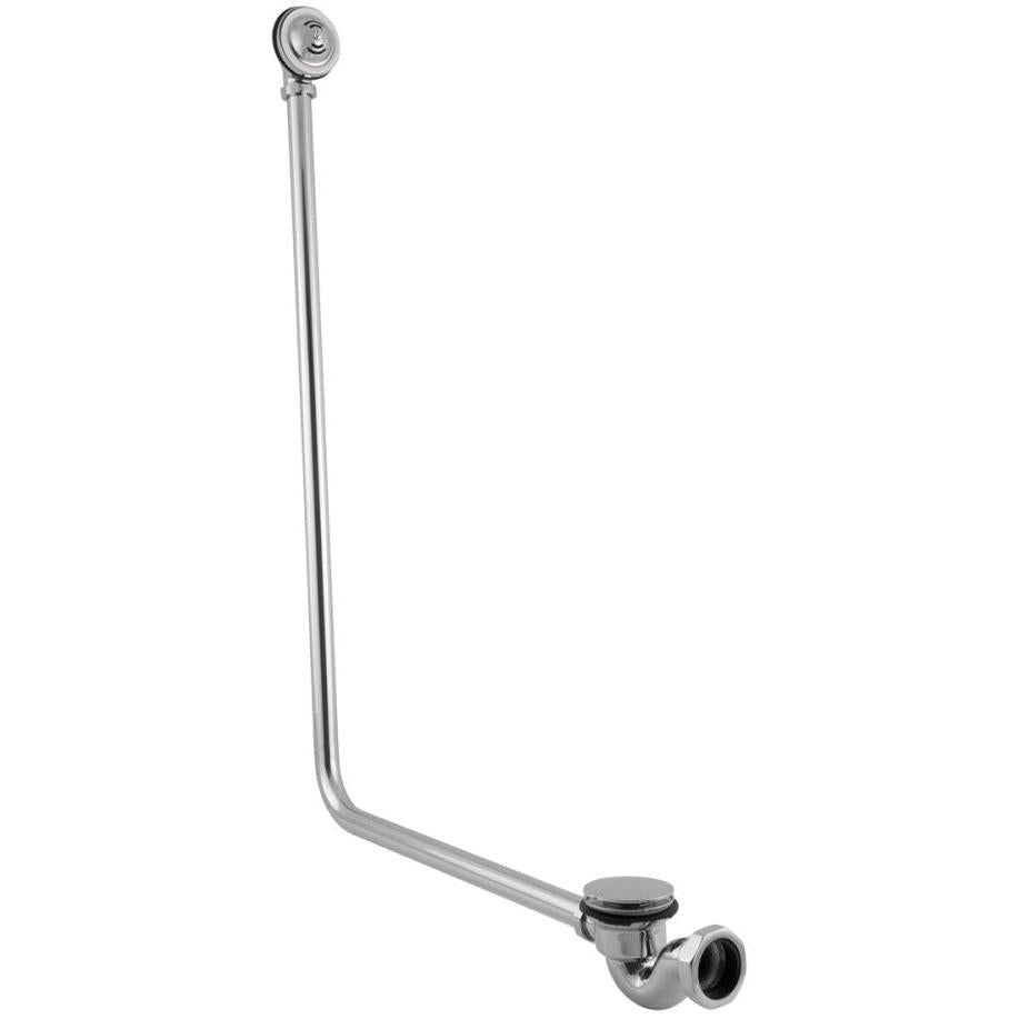 Hurlingham Click Clack Bath Waste With Overflow - Ice Cold Spice | Chrome H900 x W52 x D580