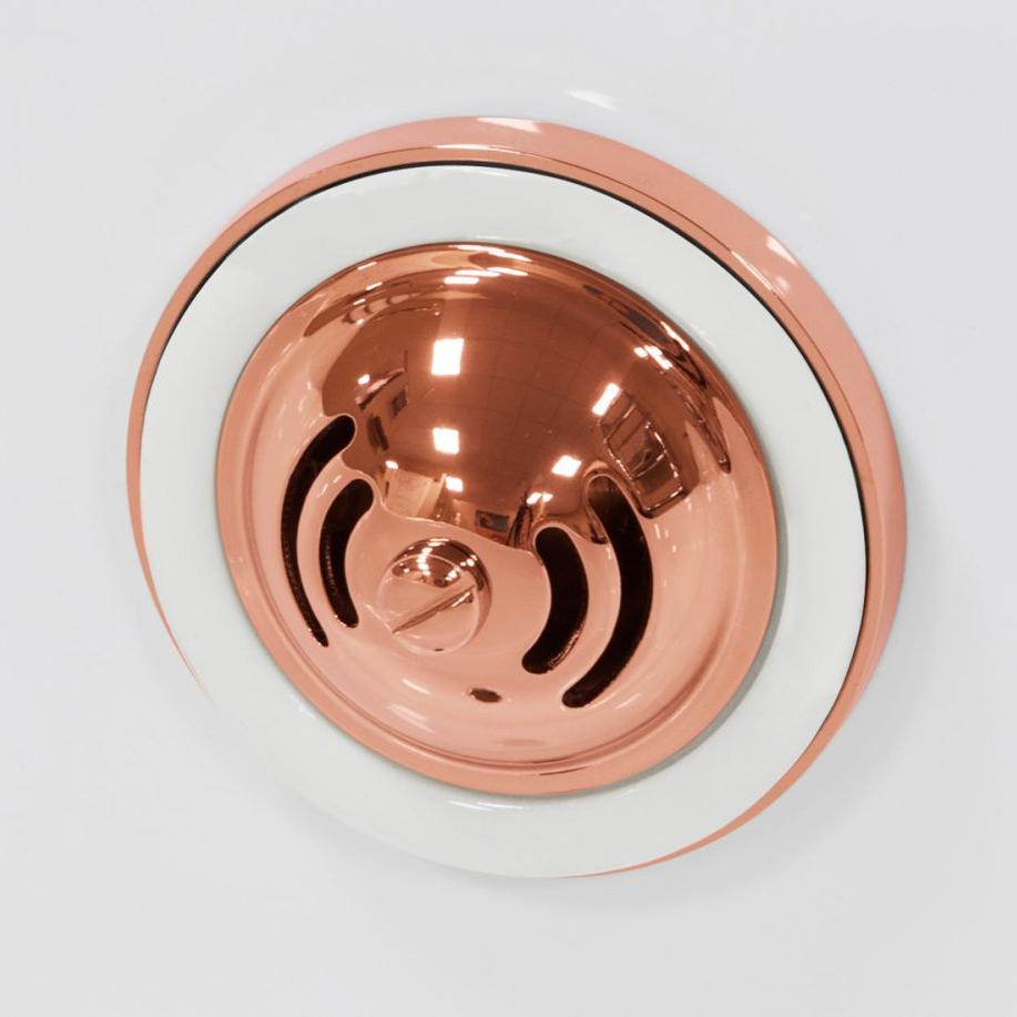 Hurlingham Click Clack Bath Waste With Overflow - Ice Cold Spice | Brass H900 x W52 x D580