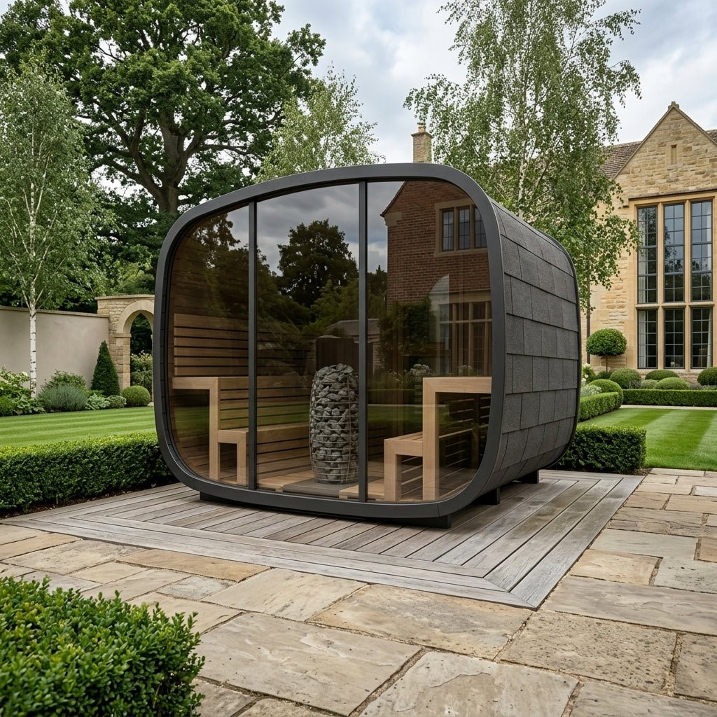 Cobra Large Outdoor Sauna (For 8 People) in