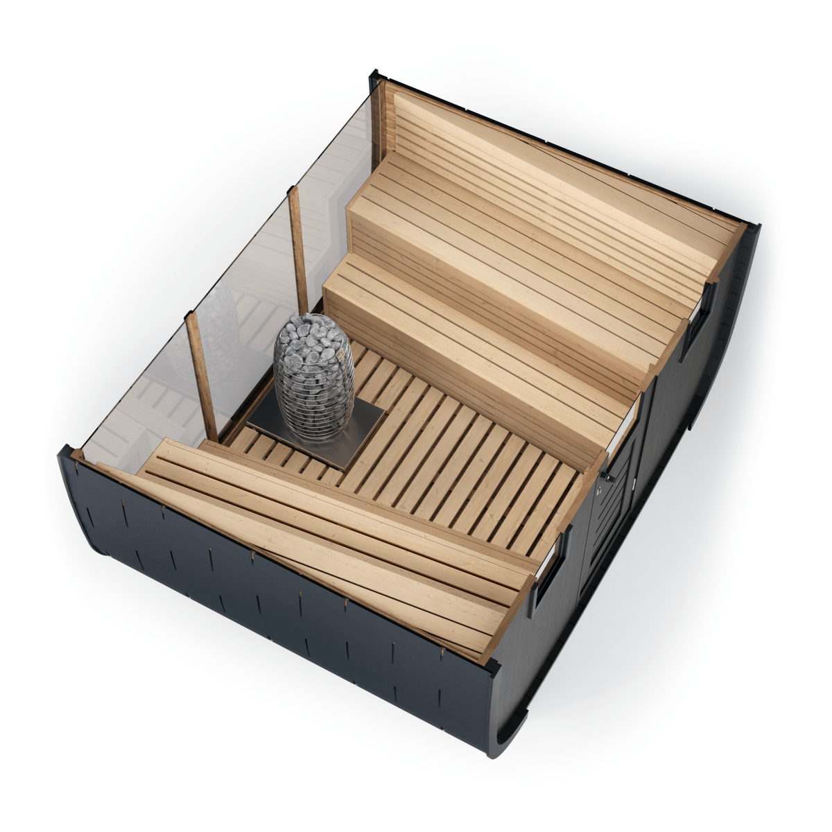 Cobra Large Outdoor Sauna in