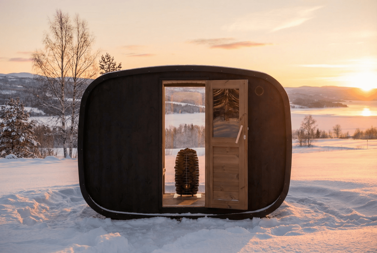 Cobra Large Outdoor Sauna in