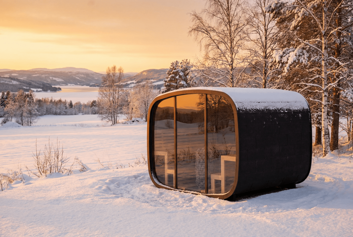 Cobra Large Outdoor Sauna in