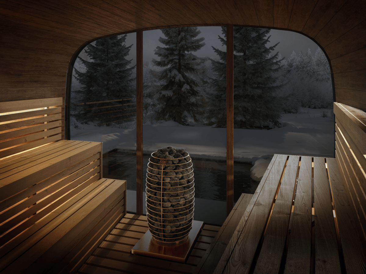 Cobra Large Outdoor Sauna in