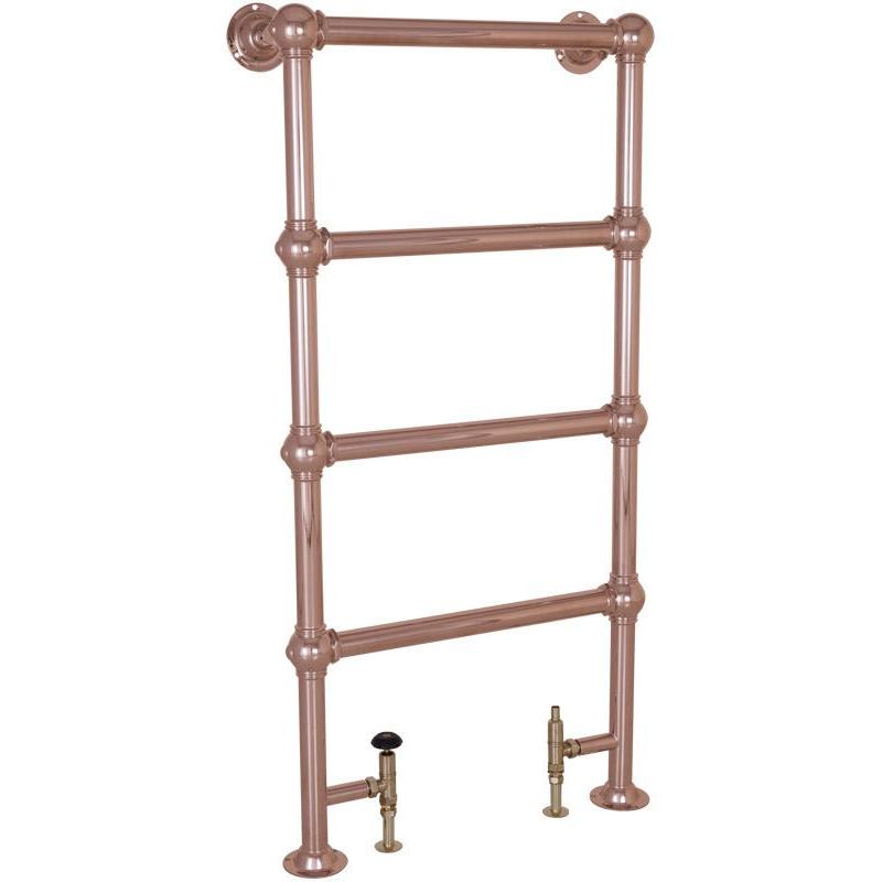 Carron Colossus Steel Towel Rail - radiator - Ice Cold Spice | Copper H1300 x W650