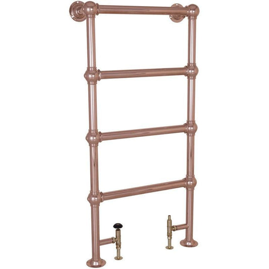 Carron Colossus Steel Towel Rail - radiator - Ice Cold Spice | Copper H1300 x W650