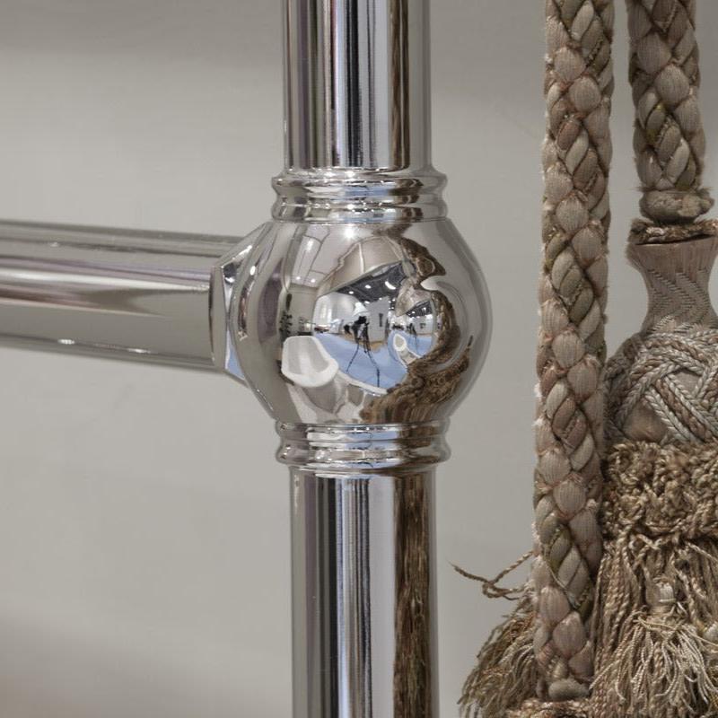 Carron Colossus Horse Steel Towel Rail - radiator - Ice Cold Spice | Chrome H935 x W625