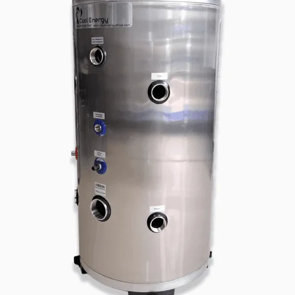 Cool Energy 120L Stainless Buffer Tank in Stainless Steel