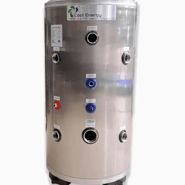 Cool Energy 120L Stainless Buffer Tank in Stainless Steel