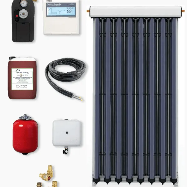 Cool Energy 24 Tube CPC Solar Thermal Kit in