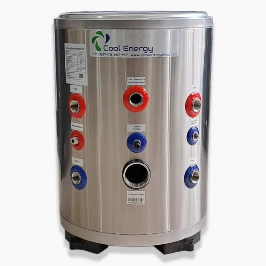 Cool Energy 60L Stainless Buffer Tank in Stainless Steel