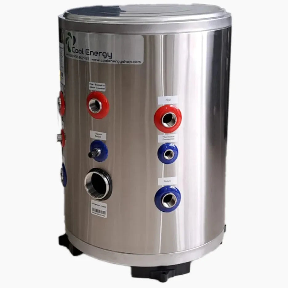 Cool Energy 60L Stainless Buffer Tank in Stainless Steel