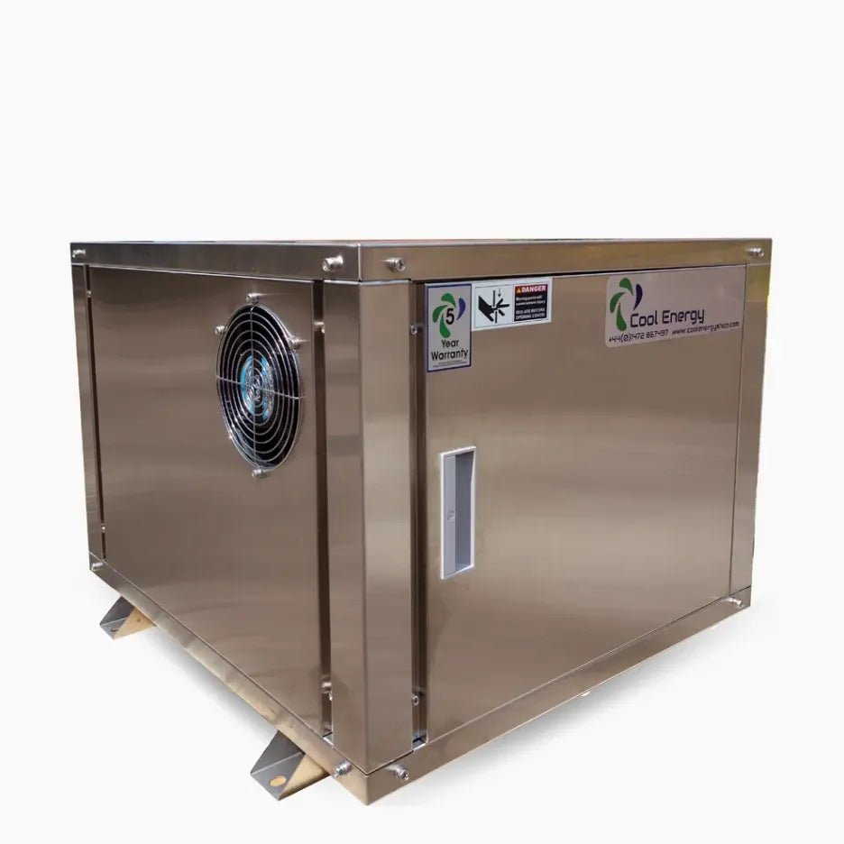 Cool Energy Ground Tec Ground Source Heat Pump CE - GTi12 3.58kW - 12.1kW in Stainless Steel