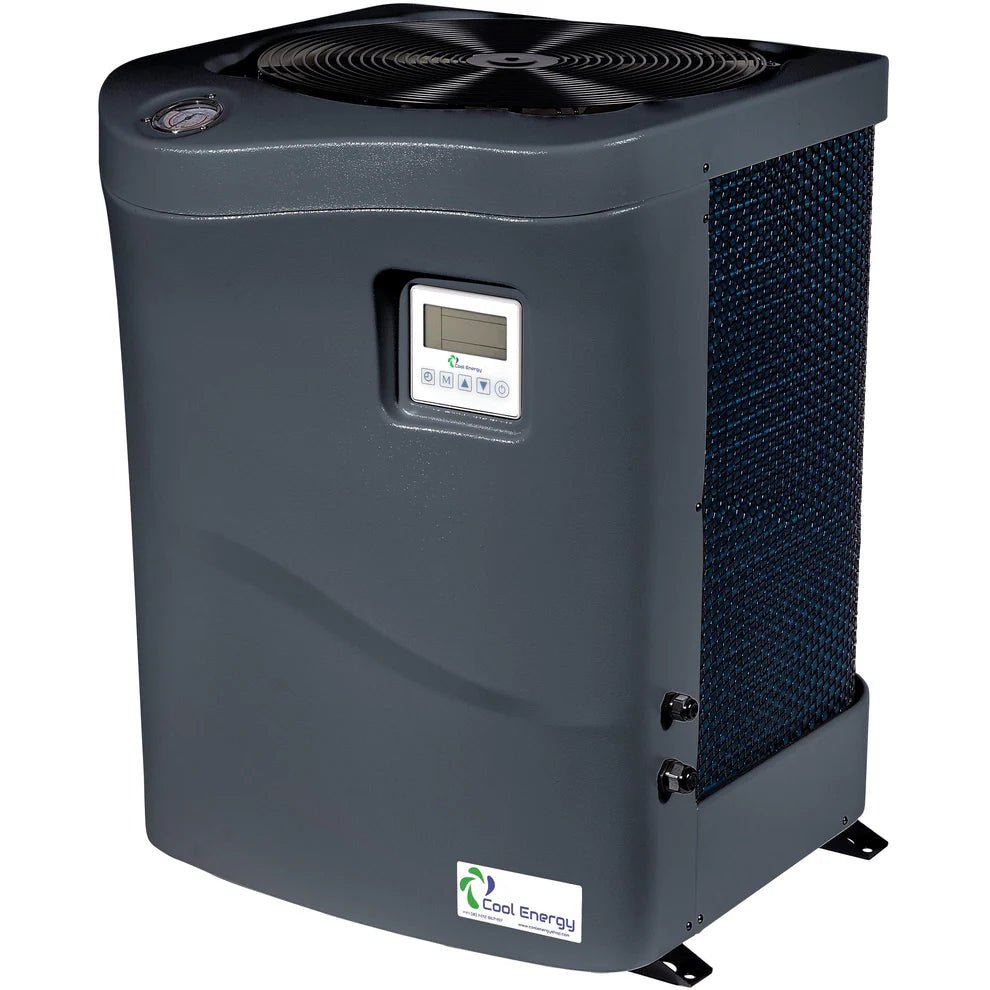 Cool Energy Pool Range R32 18kW Air Source Heat Pump in Charcoal Grey