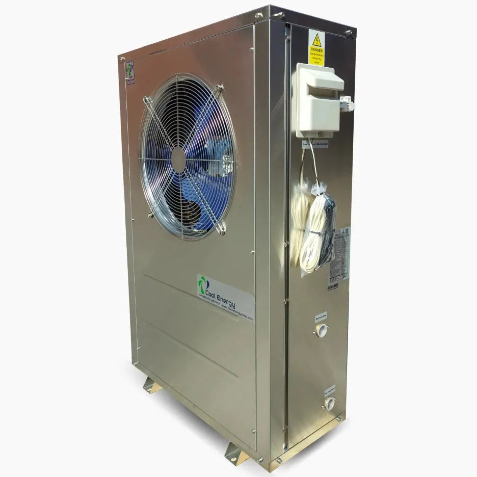 Cool Energy Pro Inverter Air Source Heat Pump - 6kW in Stainless Steel