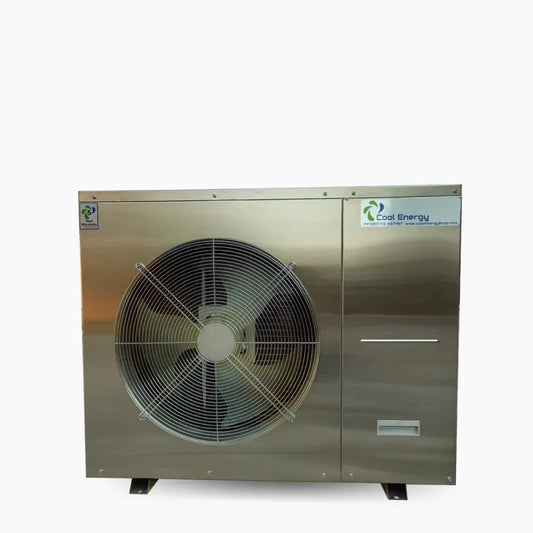 Cool Energy Pro Inverter Air Source Heat Pump CE - iH12+ 3.58kW - 12kW in Stainless Steel