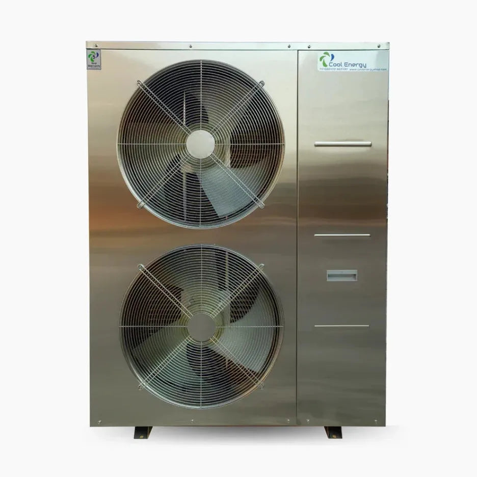 Cool Energy Pro Inverter Air Source Heat Pump CE - iH40+3PH 9.0kW - 40kW in Stainless Steel