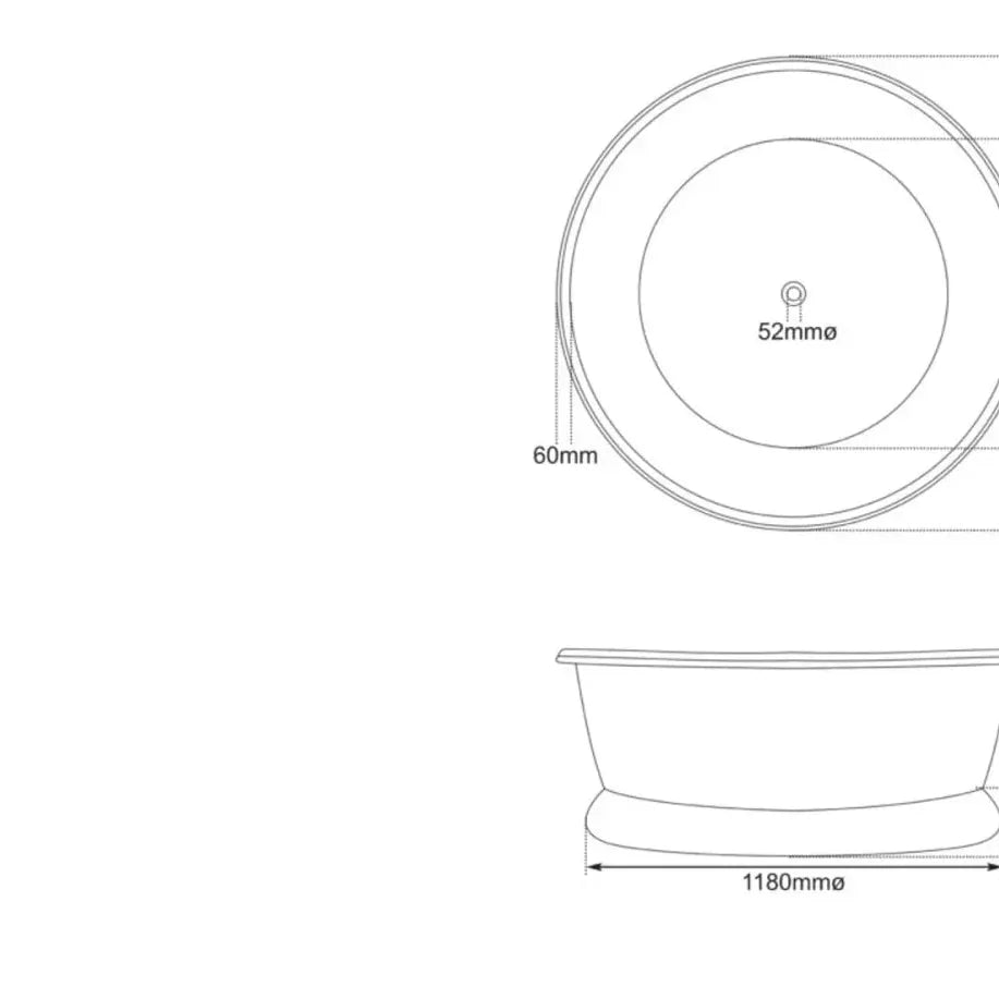 Hurlingham Baignoire Copper Freestanding Bath - baths - Ice Cold Spice | Copper L1500 x W615 x H1500
