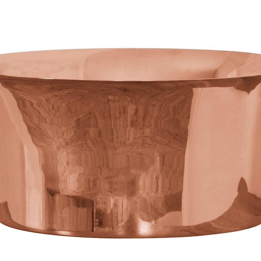 Hurlingham Copper Tub Basin - Ice Cold Spice | Copper H170 x W366 x D366
