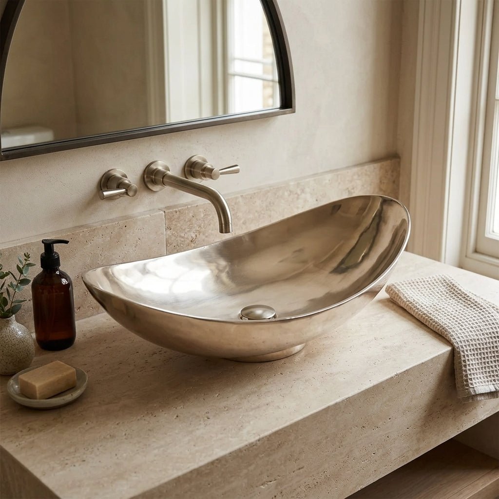 Coppersmith Creations Boat Style Cast Bronze Sink in