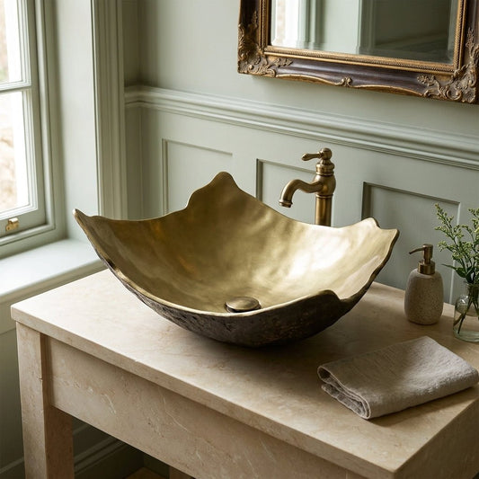 Coppersmith Creations Broken Earthen Vessel Style Sink in