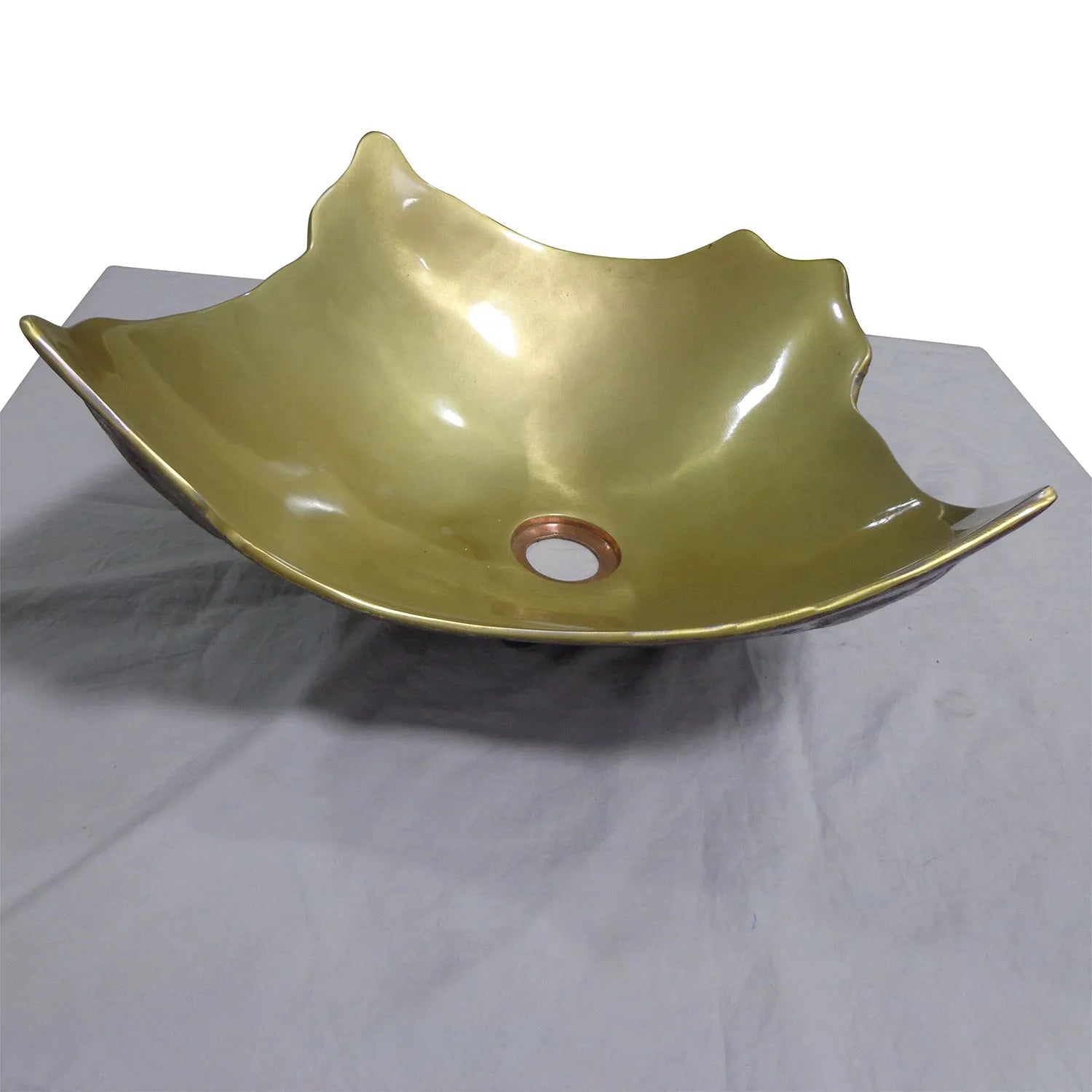 Coppersmith Creations Broken Earthen Vessel Style Sink in