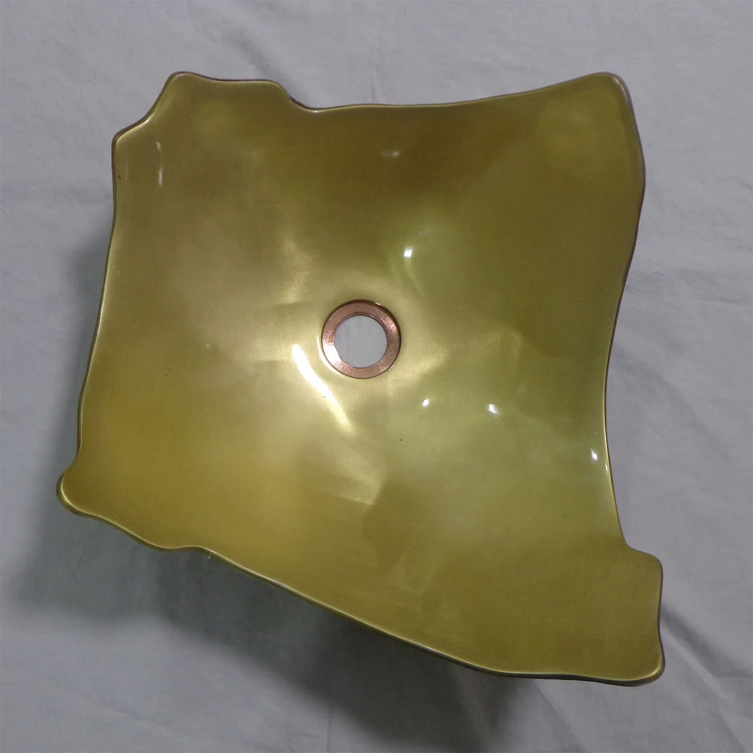 Coppersmith Creations Broken Earthen Vessel Style Sink in