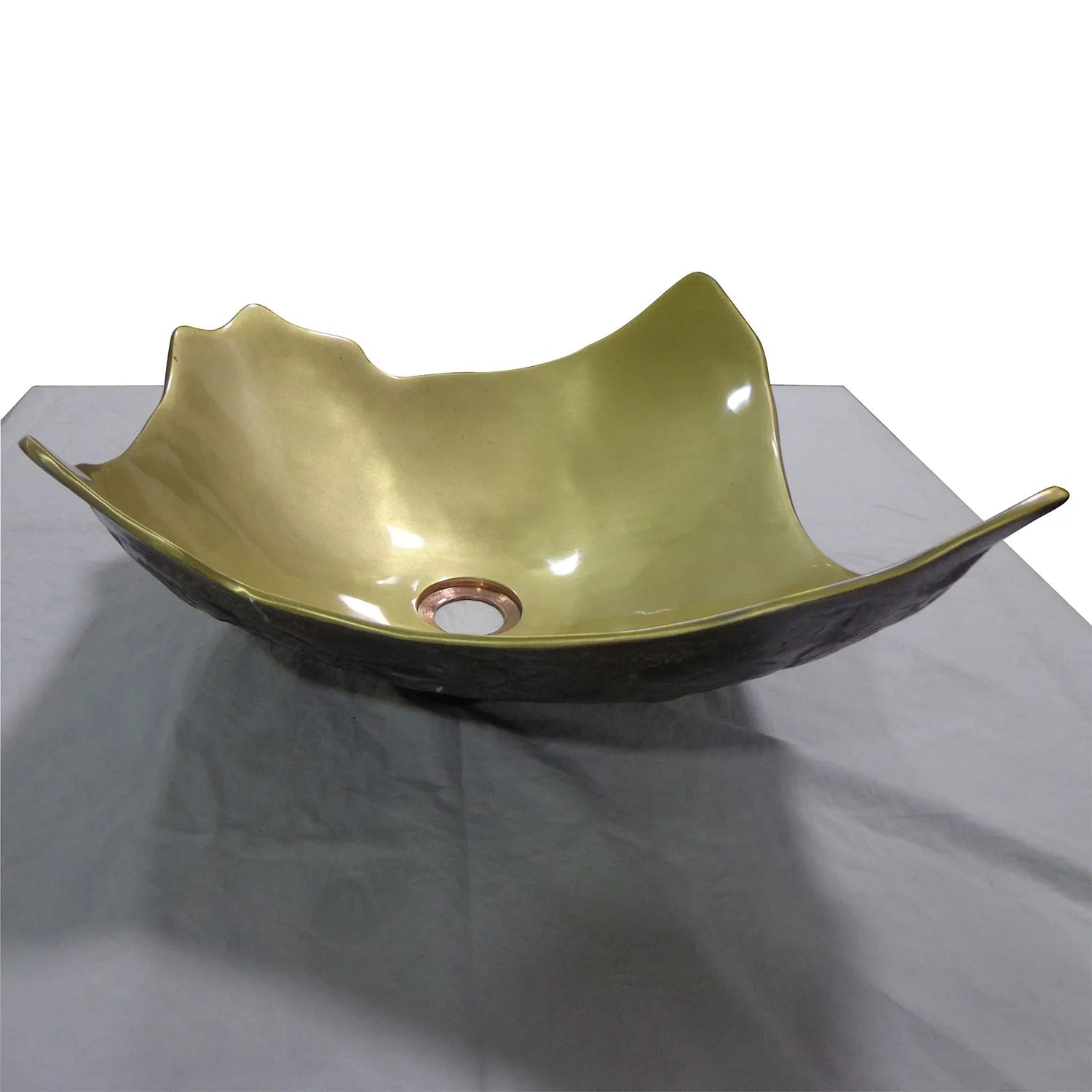 Coppersmith Creations Broken Earthen Vessel Style Sink in