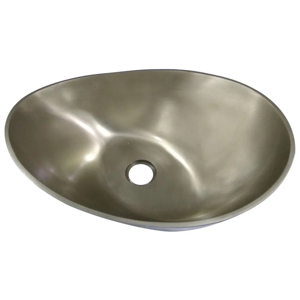 Coppersmith Creations Cast Bronze Sink 16 inch Earthen Lamp Style in