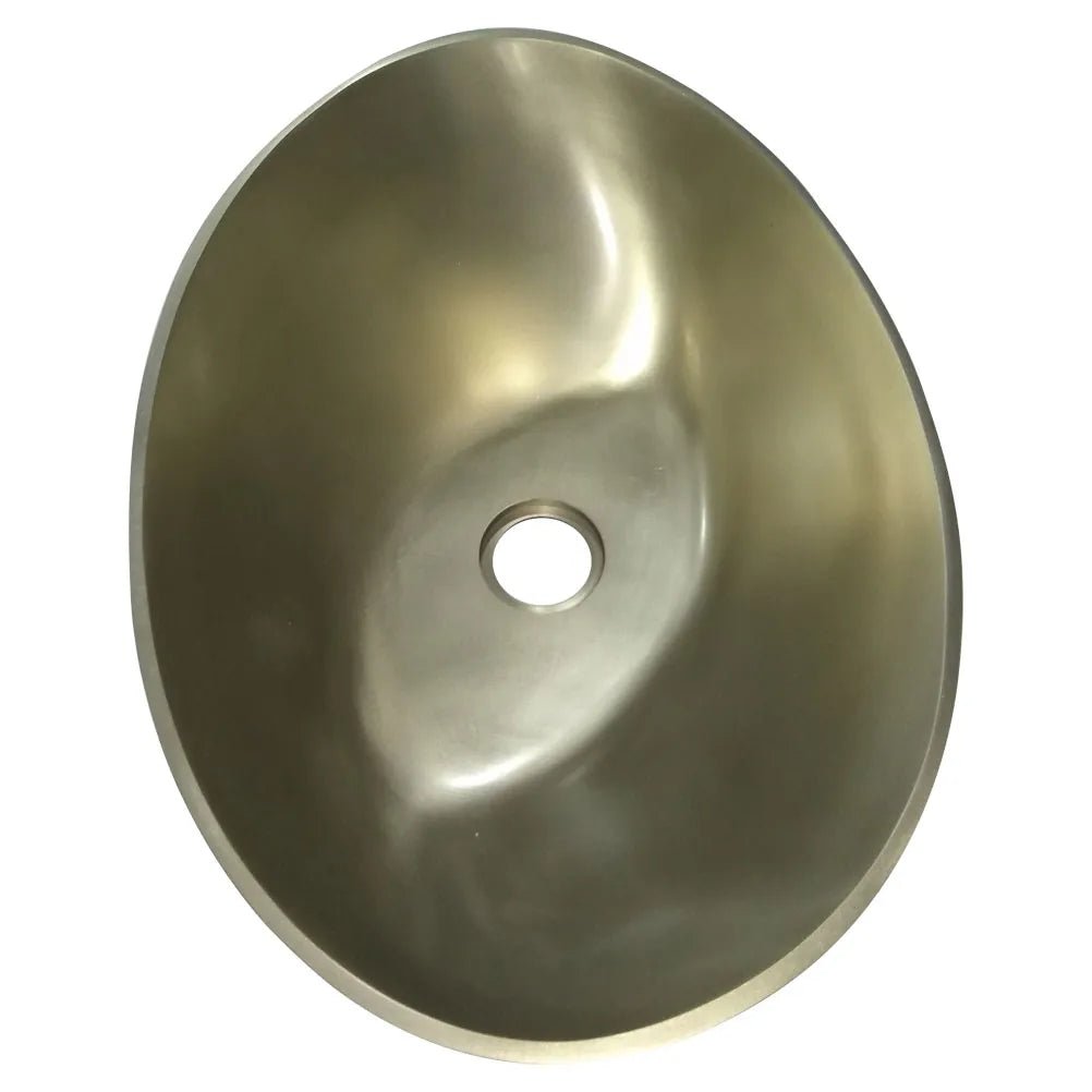 Coppersmith Creations Cast Bronze Sink 16 inch Earthen Lamp Style in