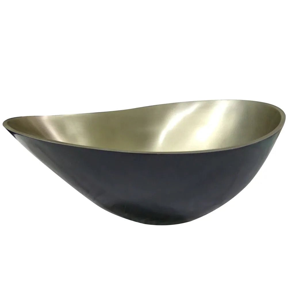 Coppersmith Creations Cast Bronze Sink 16 inch Earthen Lamp Style in