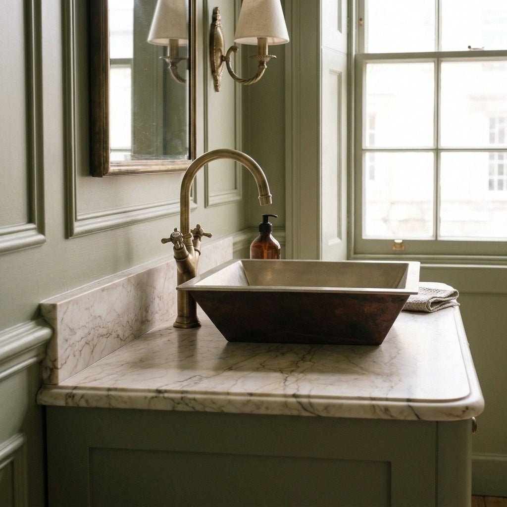 Coppersmith Creations Cast Bronze Sink Ajax in