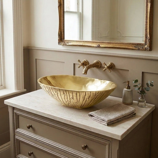 Coppersmith Creations Cast Bronze Sink Angelo in