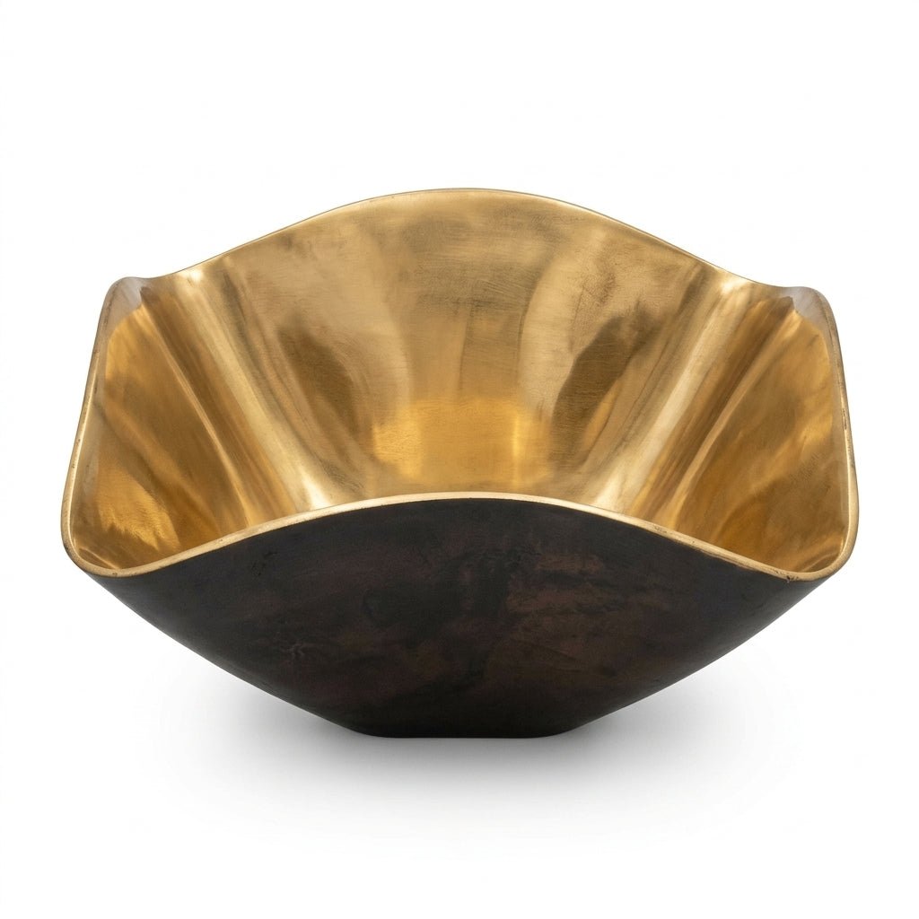 Coppersmith Creations Cast Bronze Sink Flower Shaped in