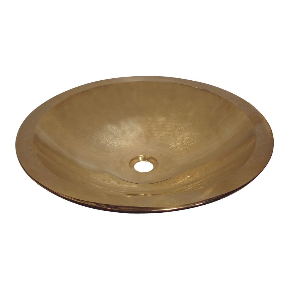 Coppersmith Creations Cast Bronze Sink Round 17x4 in