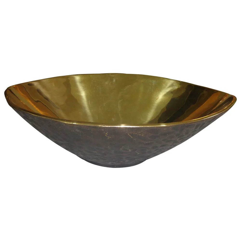 Coppersmith Creations Cast Bronze Sink Yellow Bronze in