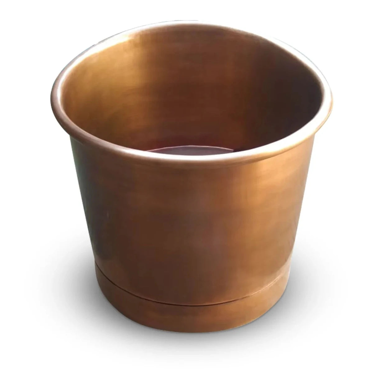 Coppersmith Creations Copper is a Freestanding Bathtub with size in 37.5" height / 39" diameter
