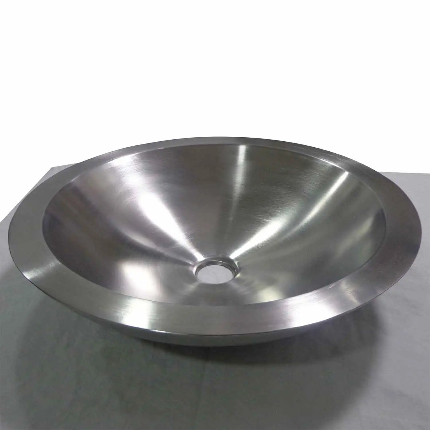 Coppersmith Creations Double Wall Shallow Steel Sink in