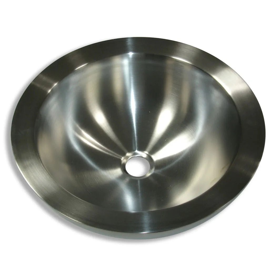 Coppersmith Creations Double Wall Steel Sink in Shiny Finish