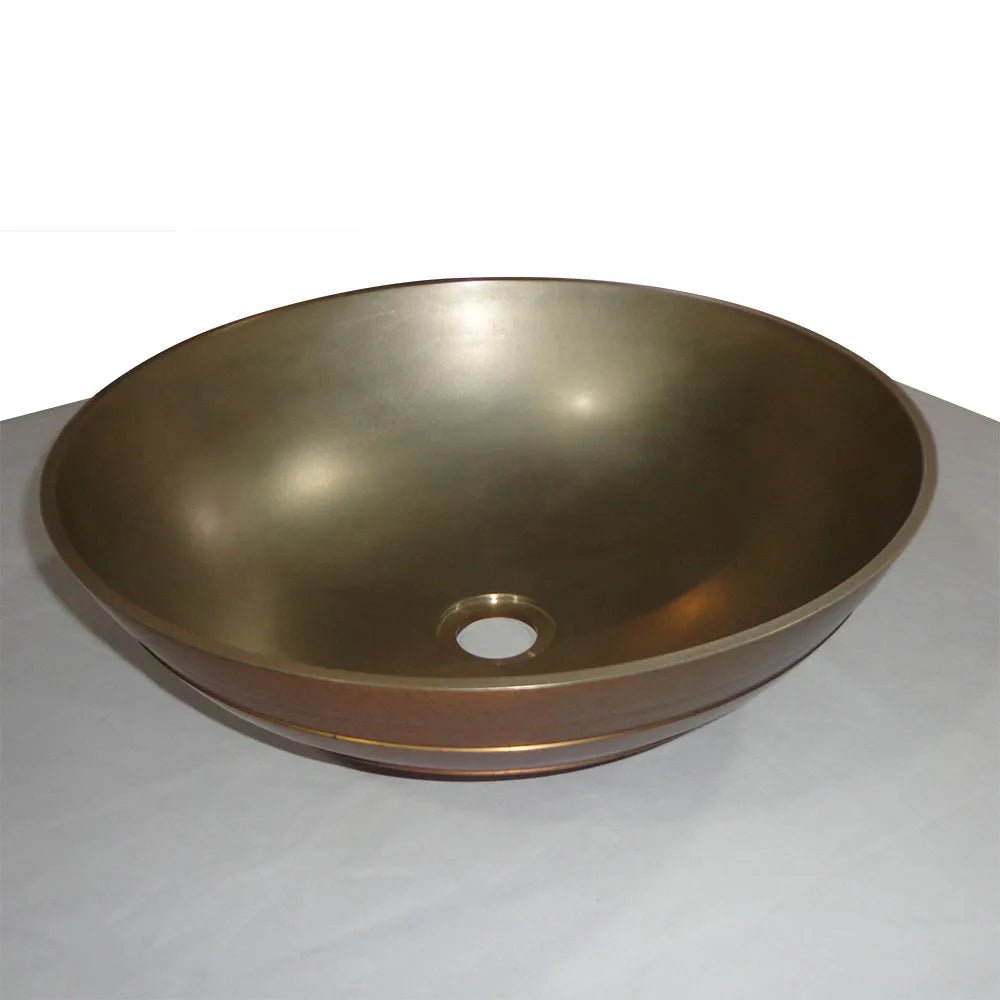 Coppersmith Creations Heritage Cast Bronze Sink 5 Signature Designs in Ariana