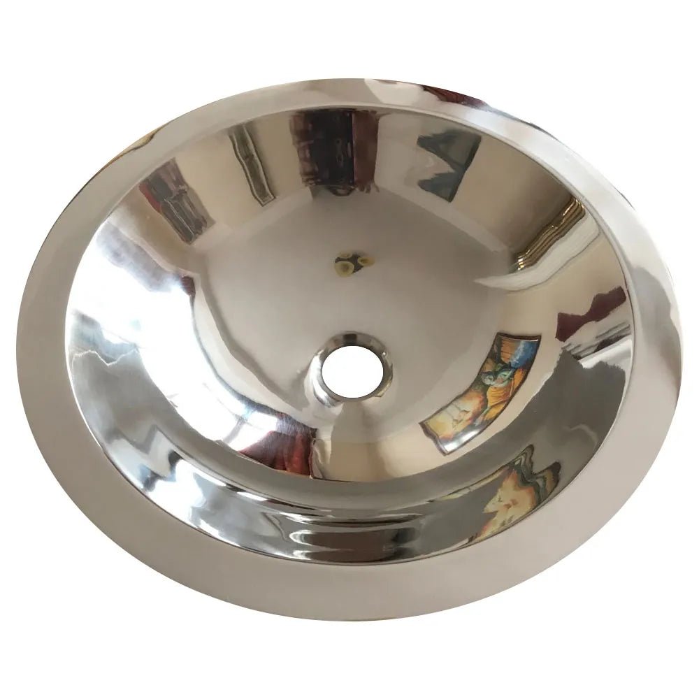 Coppersmith Creations Stainless Steel Sink Nickel Finish in