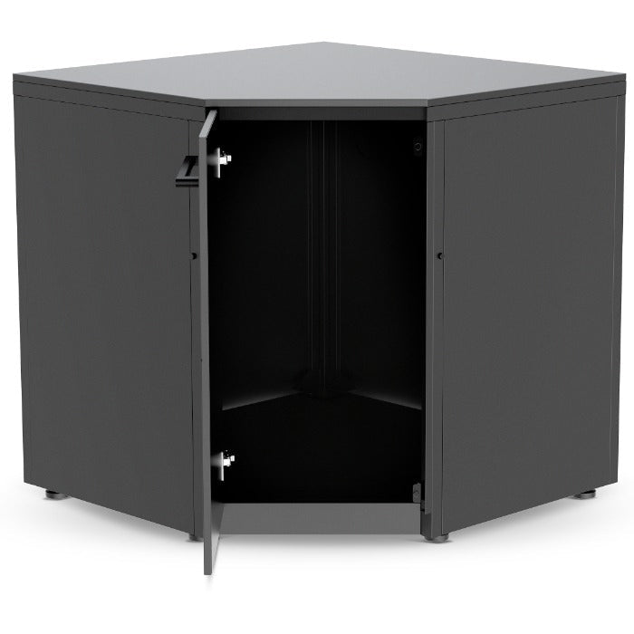 Cozze® Elements Outdoor Kitchen for Corner with Worktop in Black