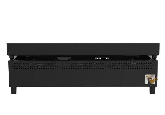 Cozze® G - 700 Gas Plancha Grill with 3 Burners - 30 mbar in Matt Black