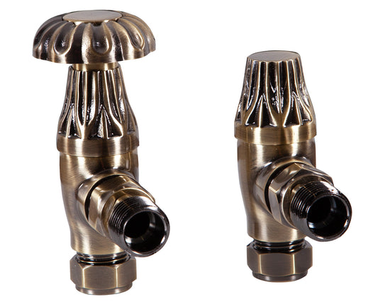 Carron Crocus Wheel 15mm Inlet Manual Radiator Valve